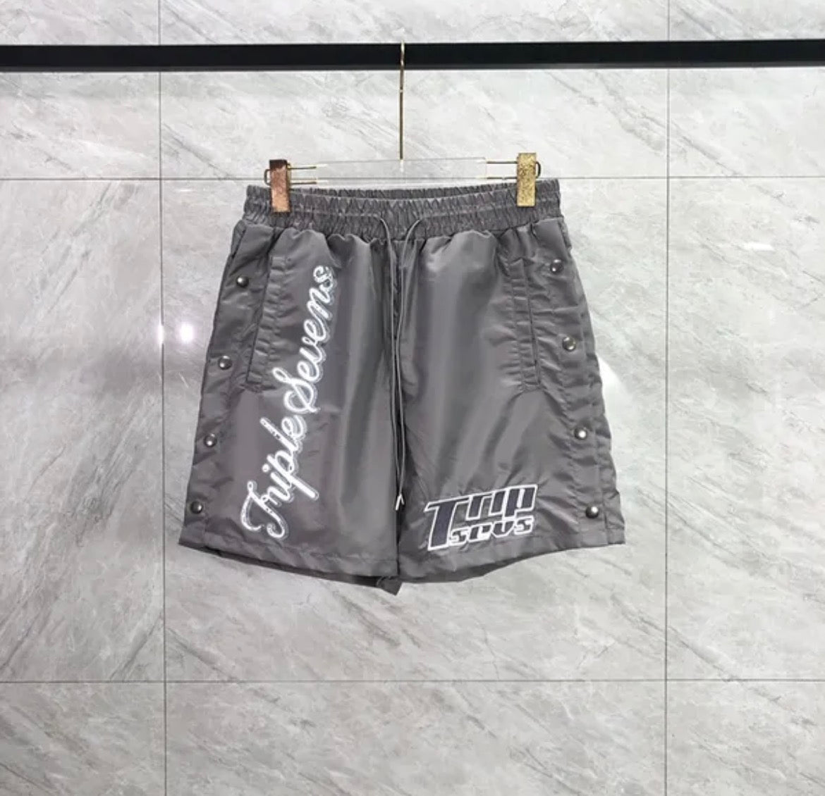 Triple Sevens Nylon Snap Shorts