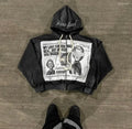 Tracksuit MY LOVE FOR YOU Zip Up Hoodie Diamond Studded Printed Graphic Sweat